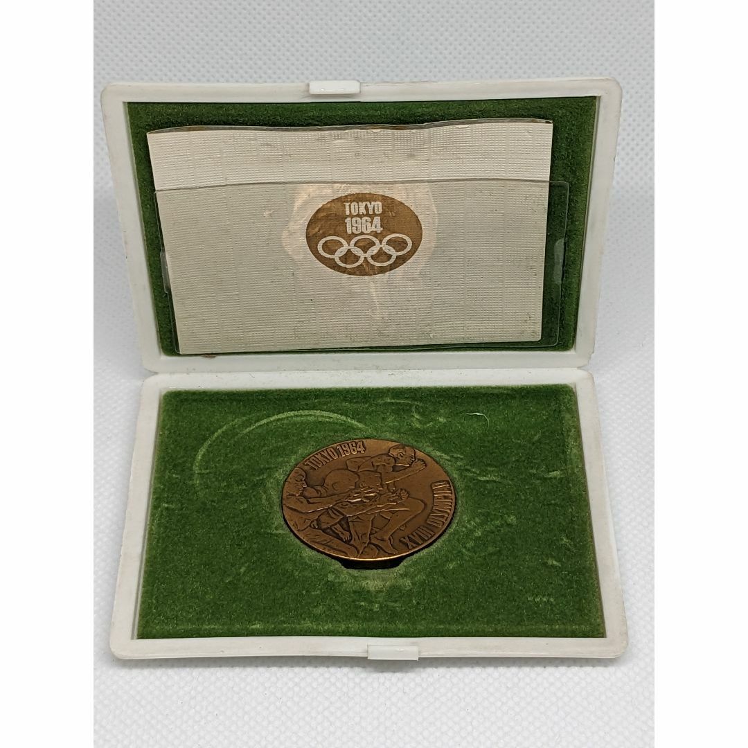 記念硬貨】1964年 東京オリンピック 専用ケース付き メダル 銅の通販
