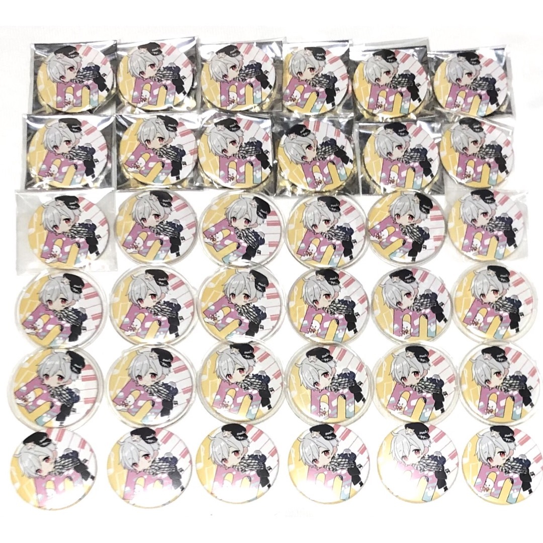 極楽街 ポップアップ 缶バッジ 黄泉 中国限定 30点セット 極楽街 popup