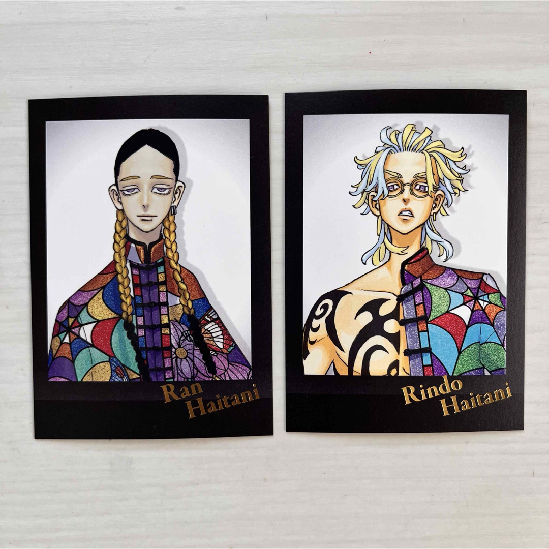 東京リベンジャーズ 新体験展 ぱしゃこれ 灰谷竜胆 灰谷兄弟 原画展 -