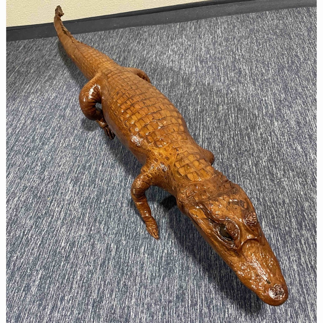 ワニ 剥製 本日限定値下げ【お土産】ワニの頭の剥製 ワニ剥製