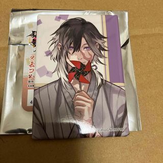 刀剣乱舞 とうらぶ 実休光忠 スクエア缶バッジ 跪坐 刀剣乱舞 とうらぶ