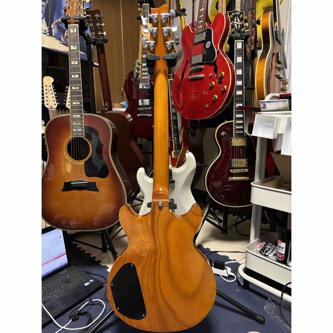 ダブルカッタウェイ ゴールド GROVER ペグ、BIGSBY搭載 ジャンクの通販