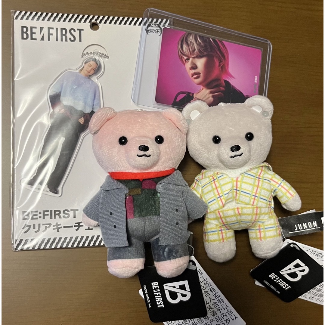 BE:FIRST JUNON くま ぬいぐるみ be first クマ ジュノン マスコット