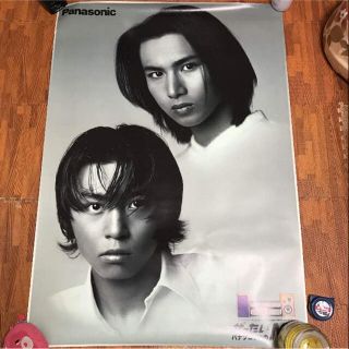 KinKi Kids Panasonic 堂本剛 堂本光一 非売品 ポスターの通販 by saki