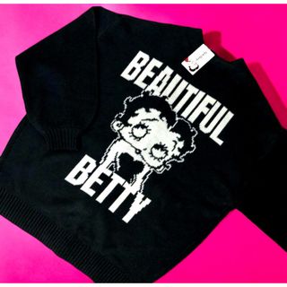 Betty Boop - 新品 ベティちゃん レディースカーデガン Lサイズ