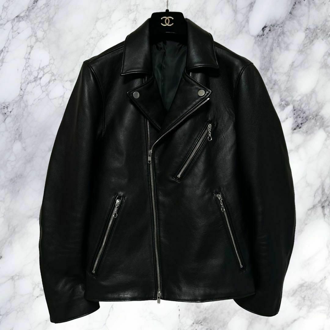 LIDnM ラムレザーシングルライダース リドム LIDNM リドム】羊革