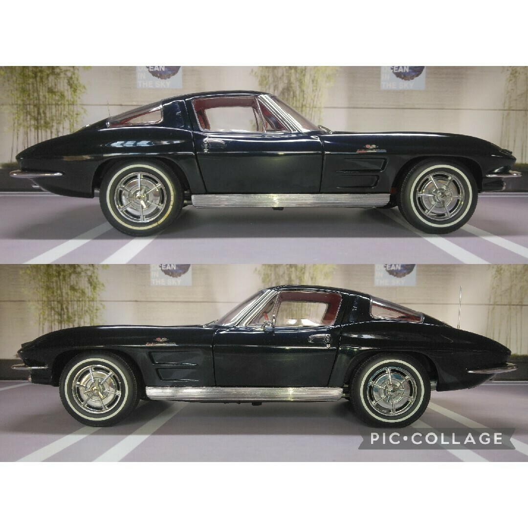 AUTOart - ジャンク AUTOART 1/18 シボレーコルベット 1963 C2クーペの