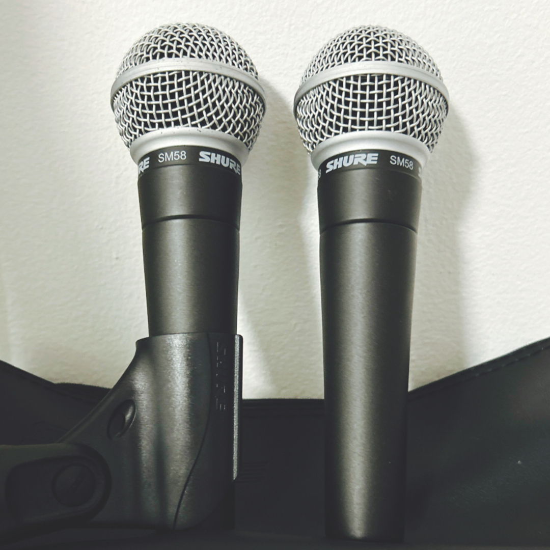 SHURE SM58 ダイナミックマイク 2本セット SHURE SM58 ダイナミック