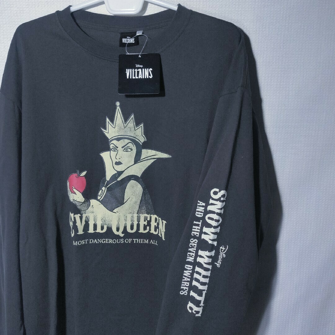 Disney - 新品 ロンT L 女王 魔女 白雪姫 ディズニー ヴィランズ 映画