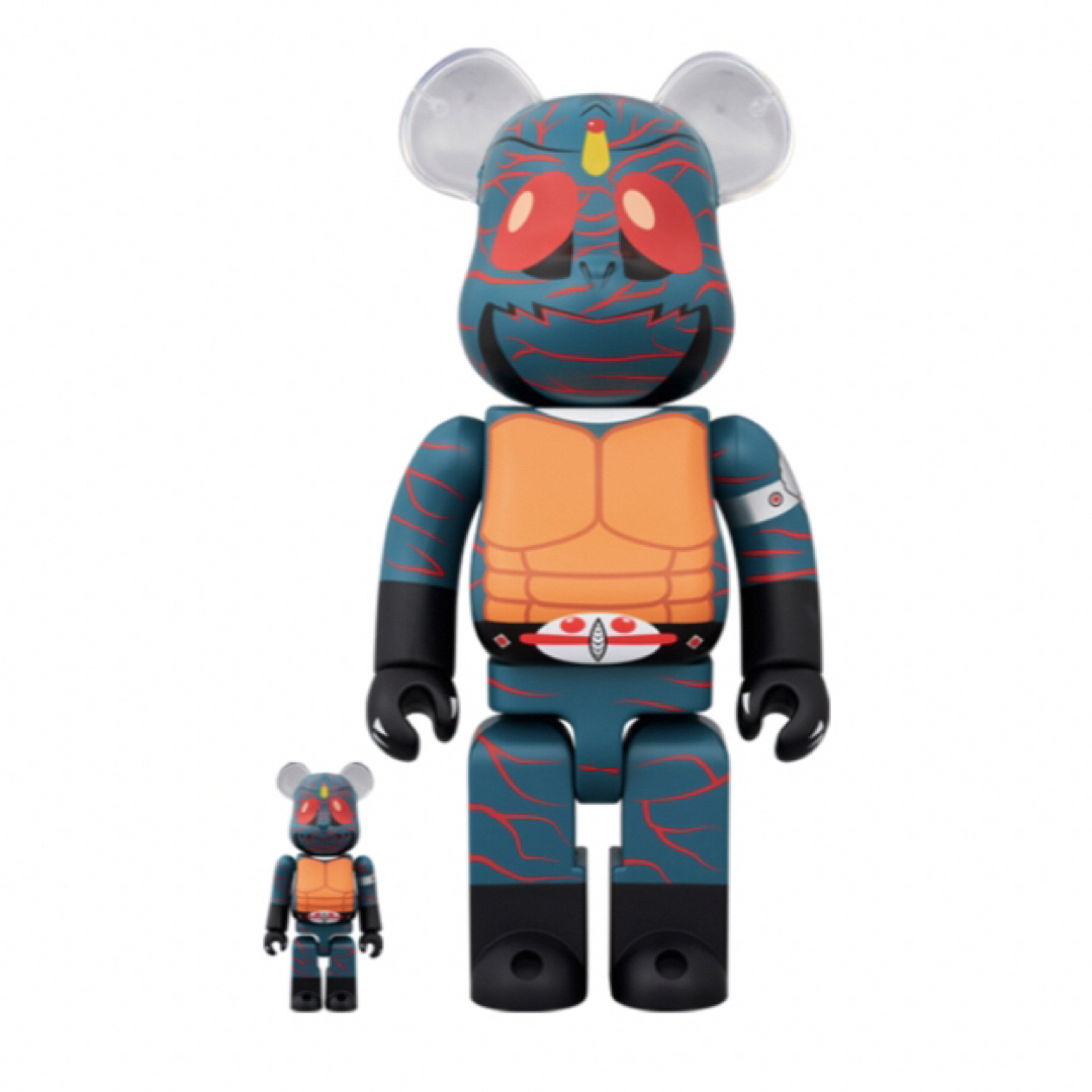 MEDICOM TOY - BE@RBRICK 仮面ライダーアマゾン 100％ & 400％の通販