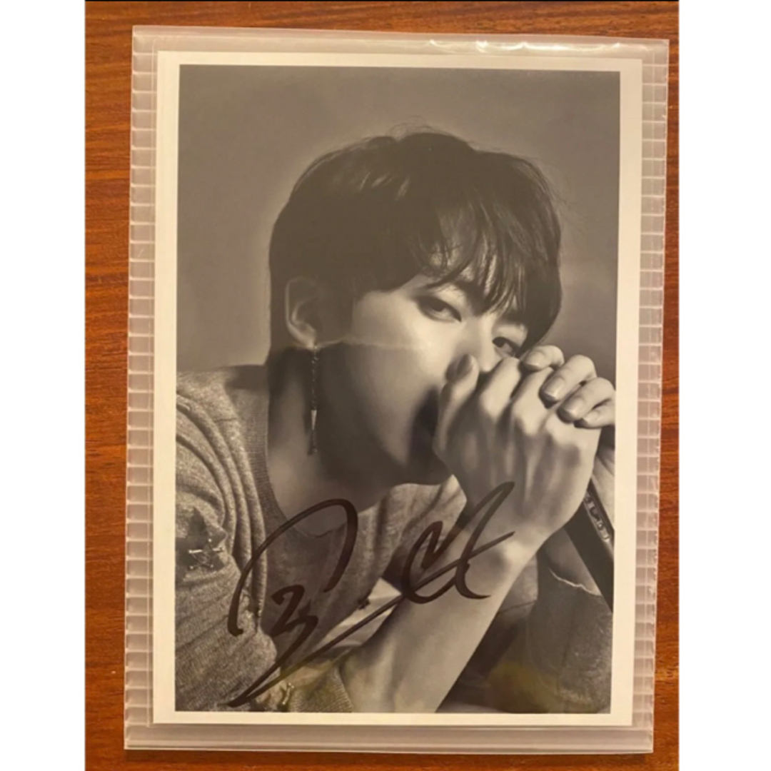 BTS JIN ジン 直筆サイン 2L写真 FESTA 11周年 新品