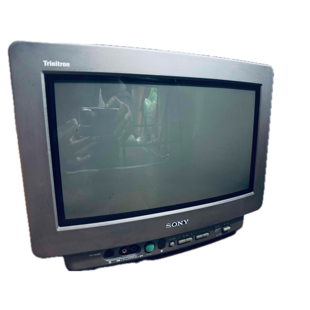 SONY TRINITRON 小型ブラウン管テレビ 通電確認済 SONY TRINITRON 小型