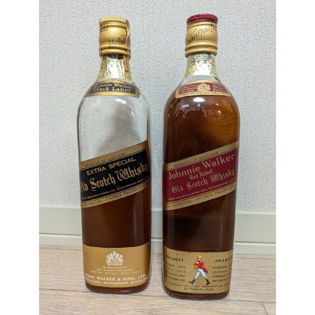 ジョニーウォーカー - ジョニーウォーカー 黒ラベル 赤ラベル