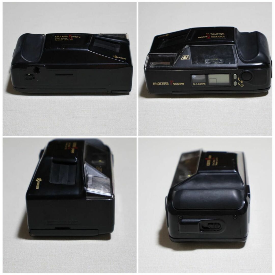 Kyocera T scope コンパクトフィルムカメラ 動作未確認の通販はau PAY