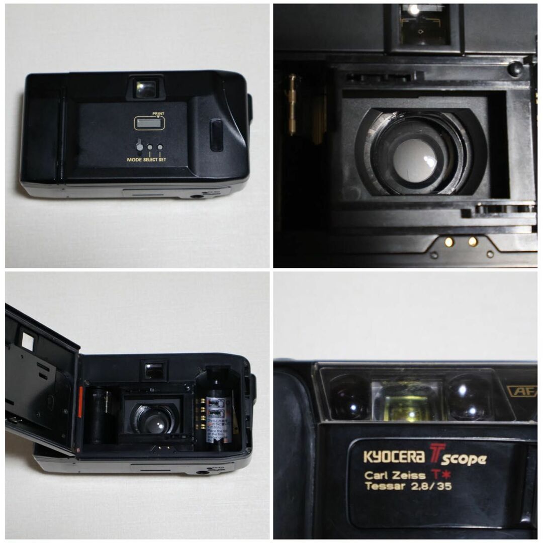 Kyocera T scope コンパクトフィルムカメラ 動作未確認の通販はau PAY