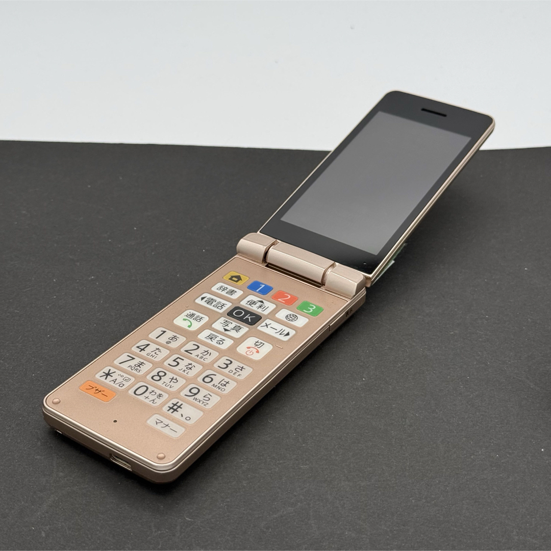 かんたん携帯10 ゴールド SoftBank かんたん携帯10 807SH ゴールド