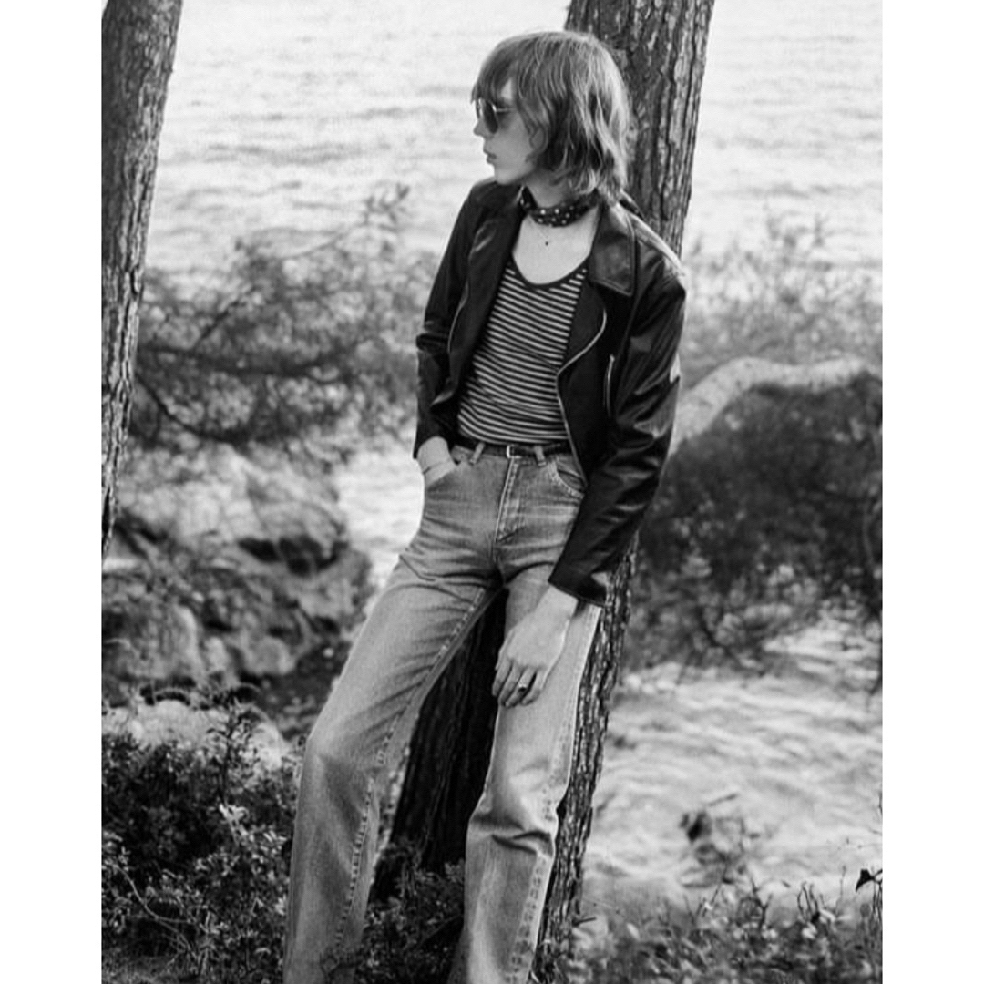 CELINE - 20SS Celine ダブルレザーライダースジャケット 44の通販 by