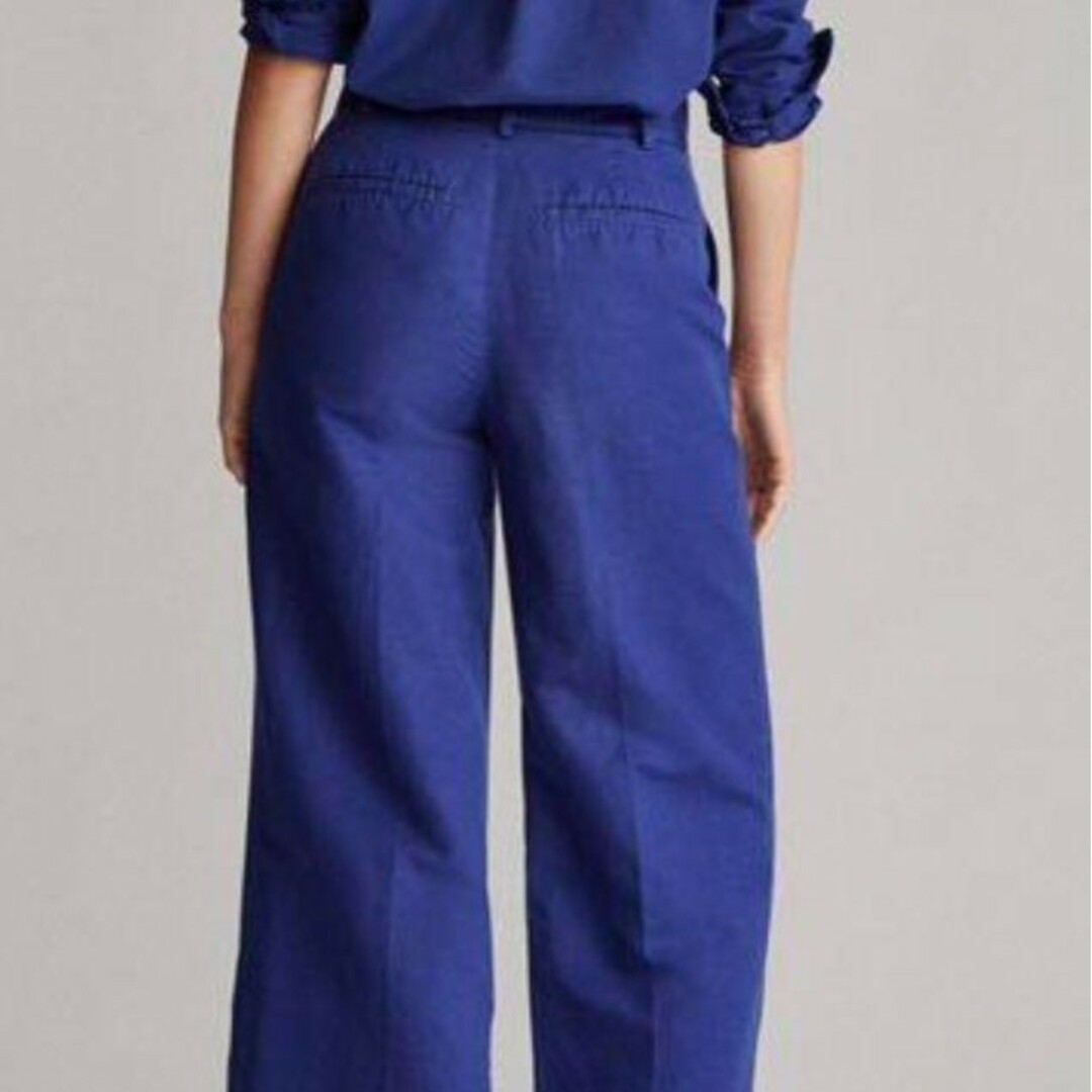 ラルフローレンリネン100%ガウチョパンツ未使用品