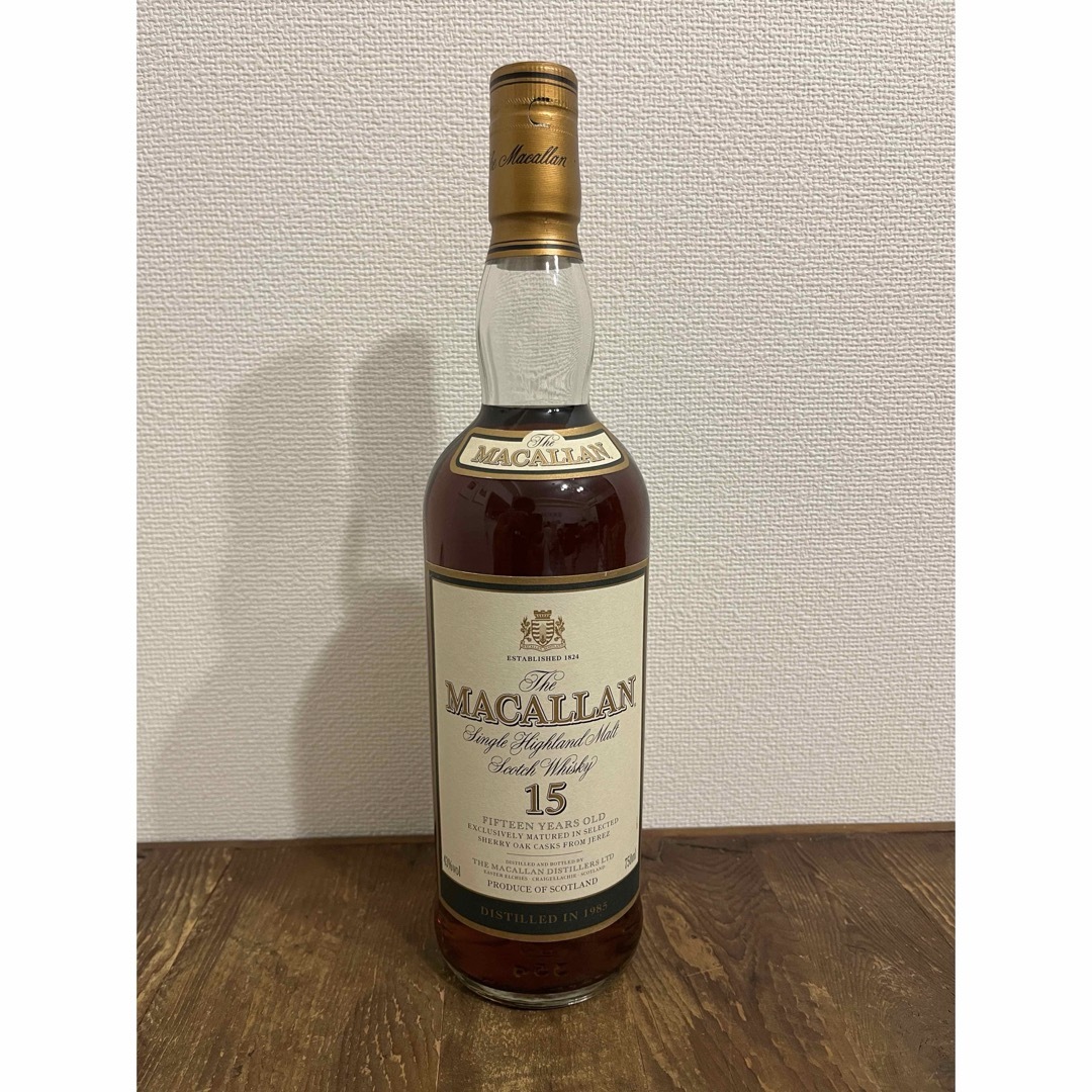 マッカラン - 値下げ The MACALLAN ザ・マッカラン 旧ボトル 15年 1985
