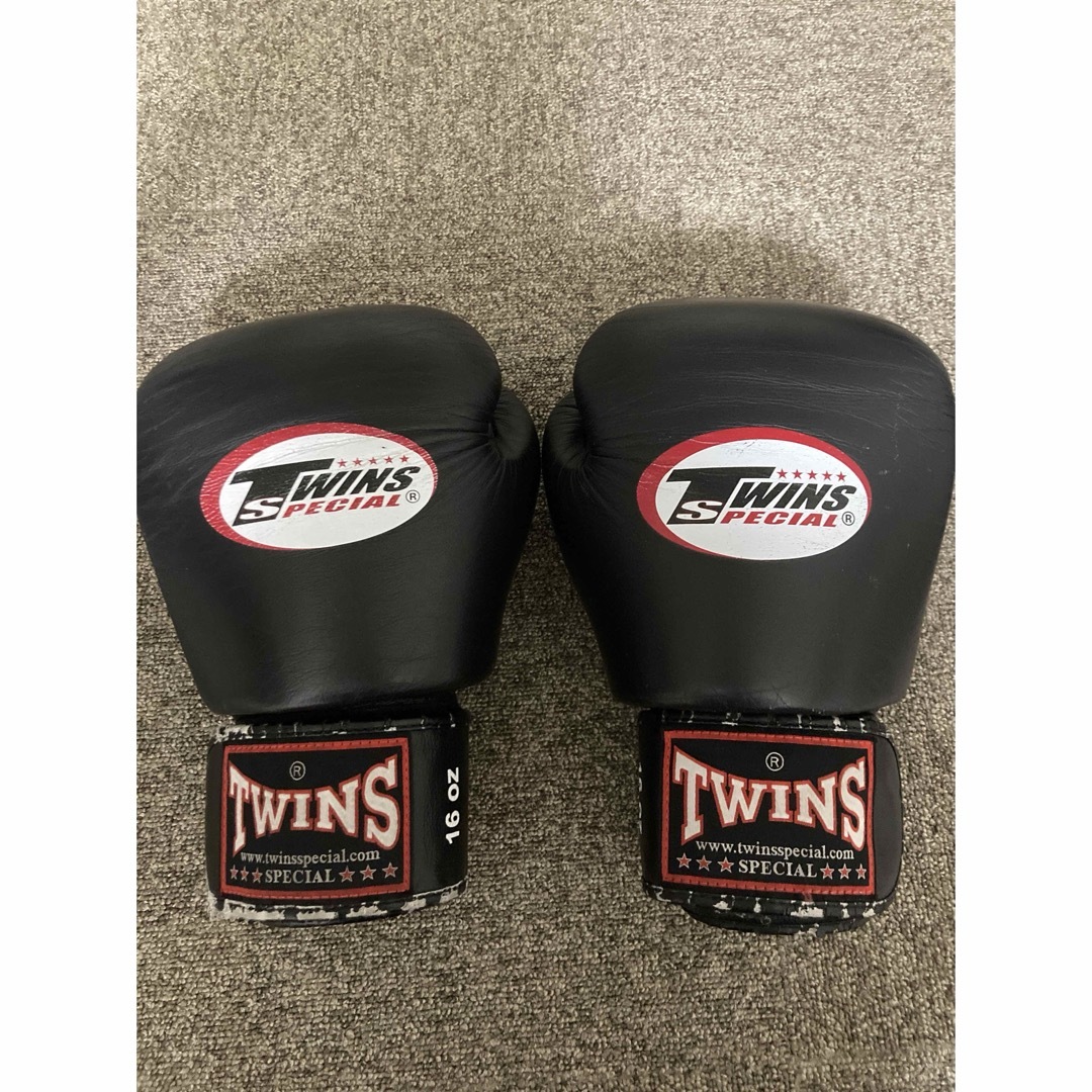 TWINS 16oz グローブ TWINS SPECIAL パンチングミット 青白 Twins