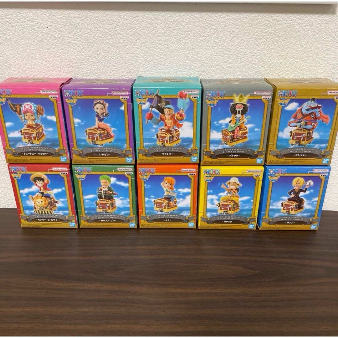 ワンピース WCF 麦わらストア限定 ゾロ ナミ フランキー ワンピース