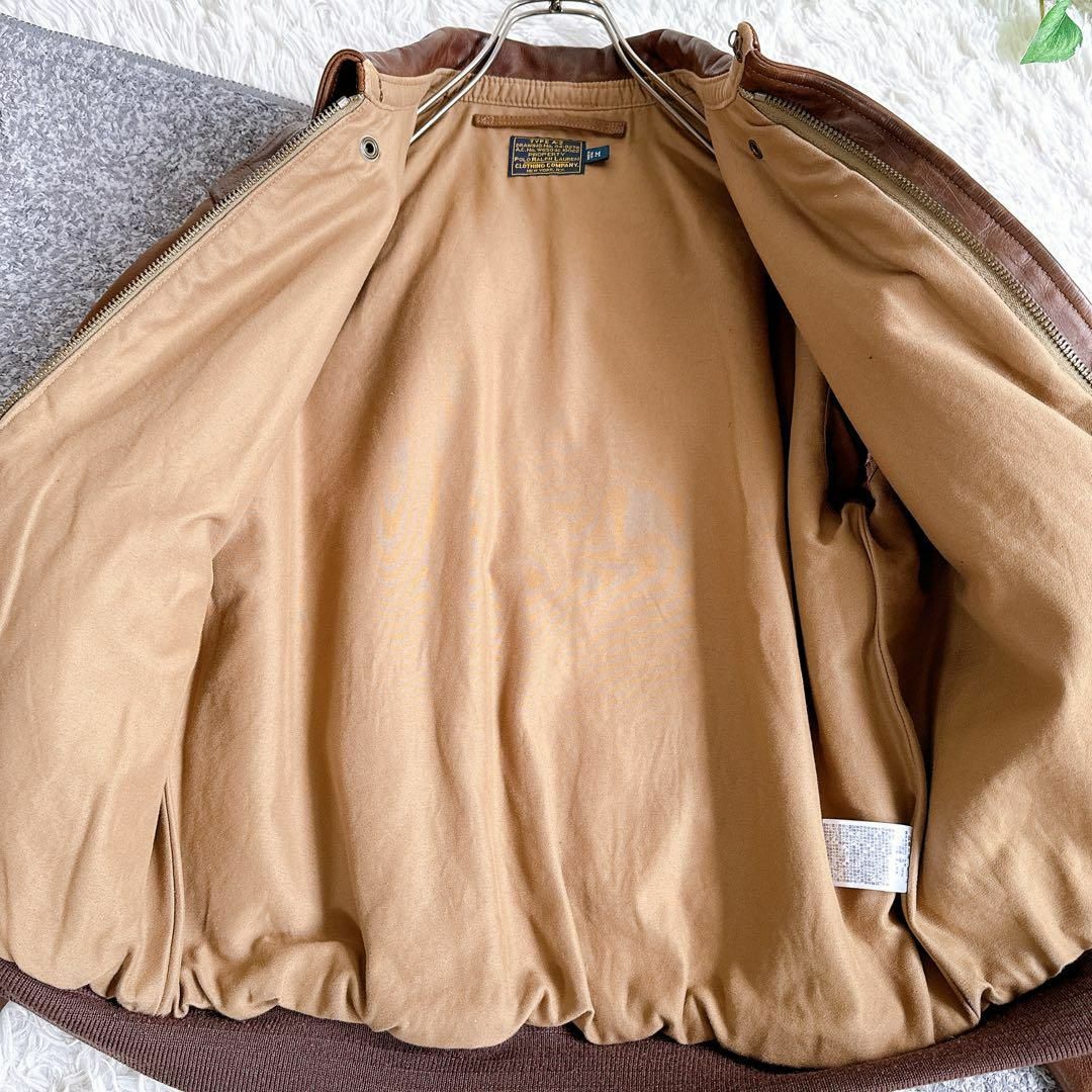 POLO RALPH LAUREN - 良品 ポロラルフローレン A-2 レザージャケット