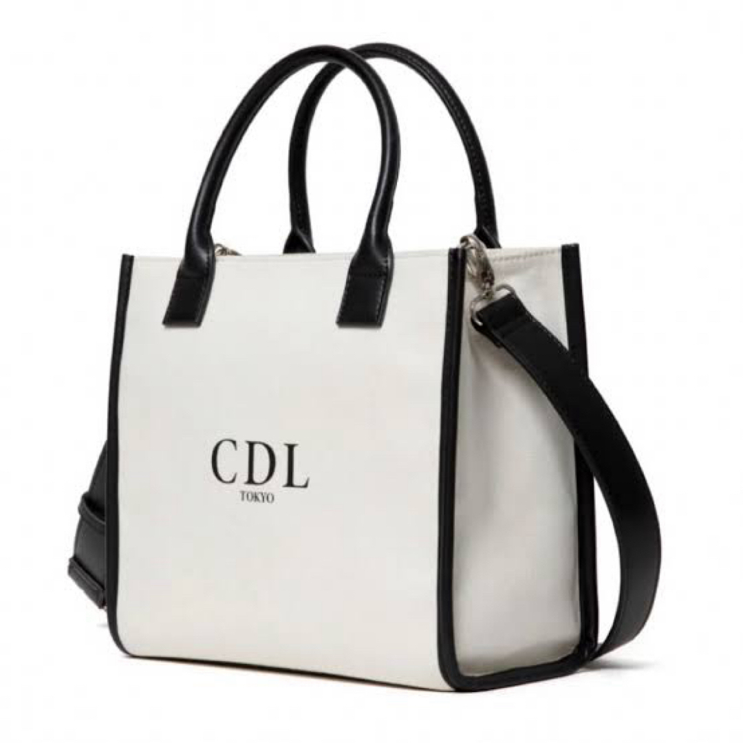 CDL ブラック トートバッグ cdl tokyo popup ノベルティ トートバッグ
