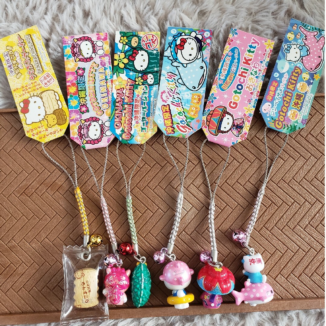 美品] ご当地キティ まとめ売り 根付けストラップ ご当地キティ】根付