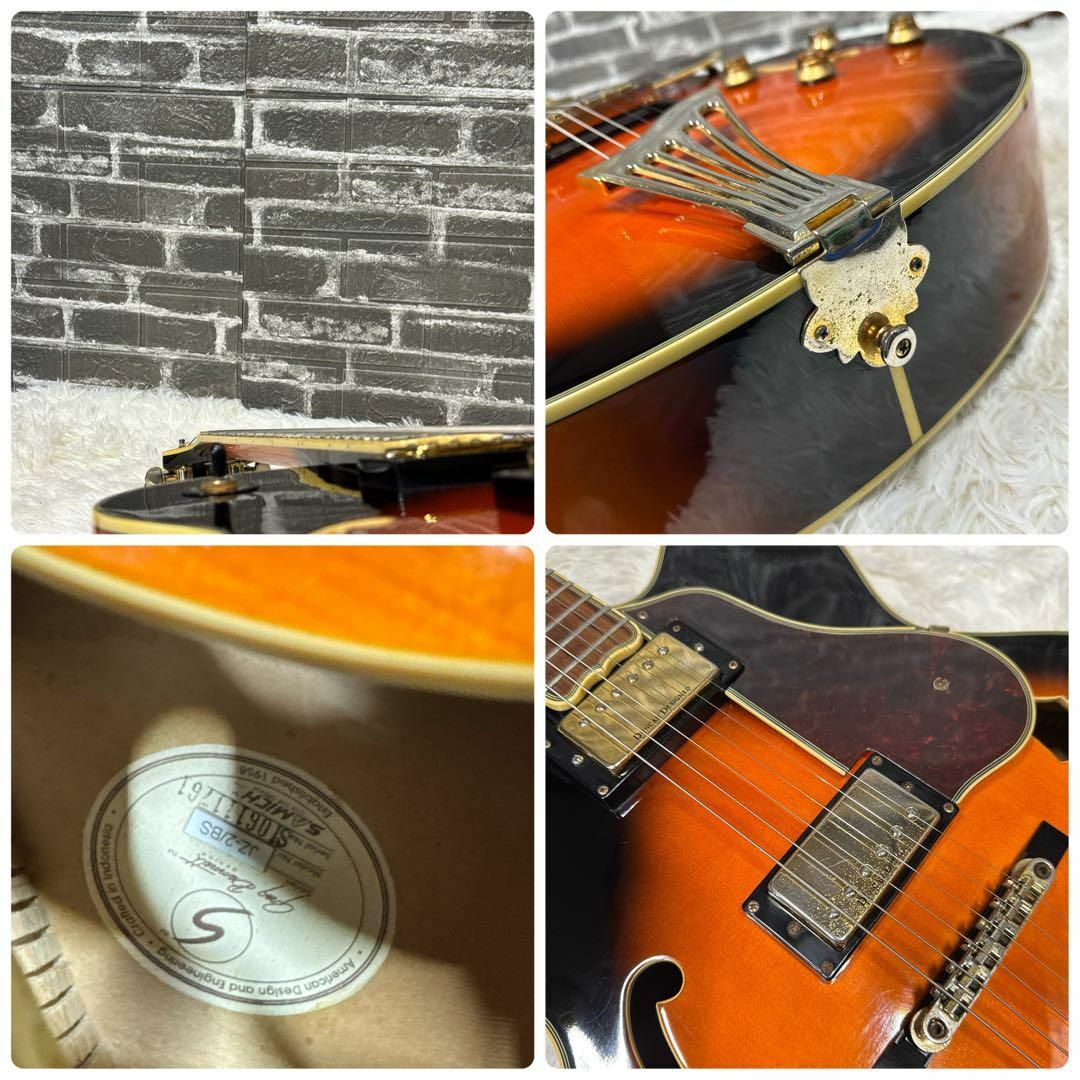 Greg Bennett JZ-2 フルアコ L-5タイプ サンバースト Greg Bennett JZ