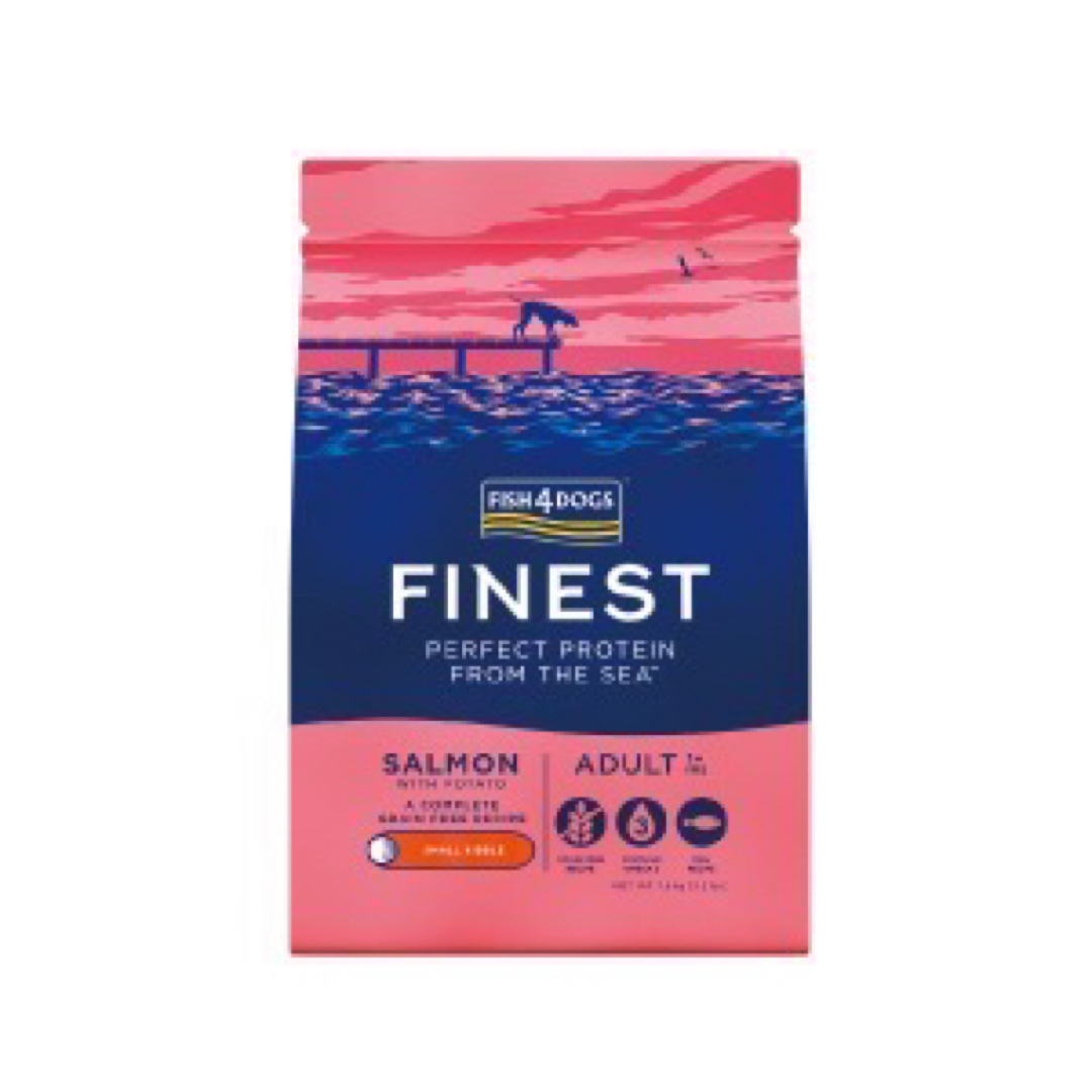 フィッシュ4ドッグfish4dogs サーモン小粒15kg送料込