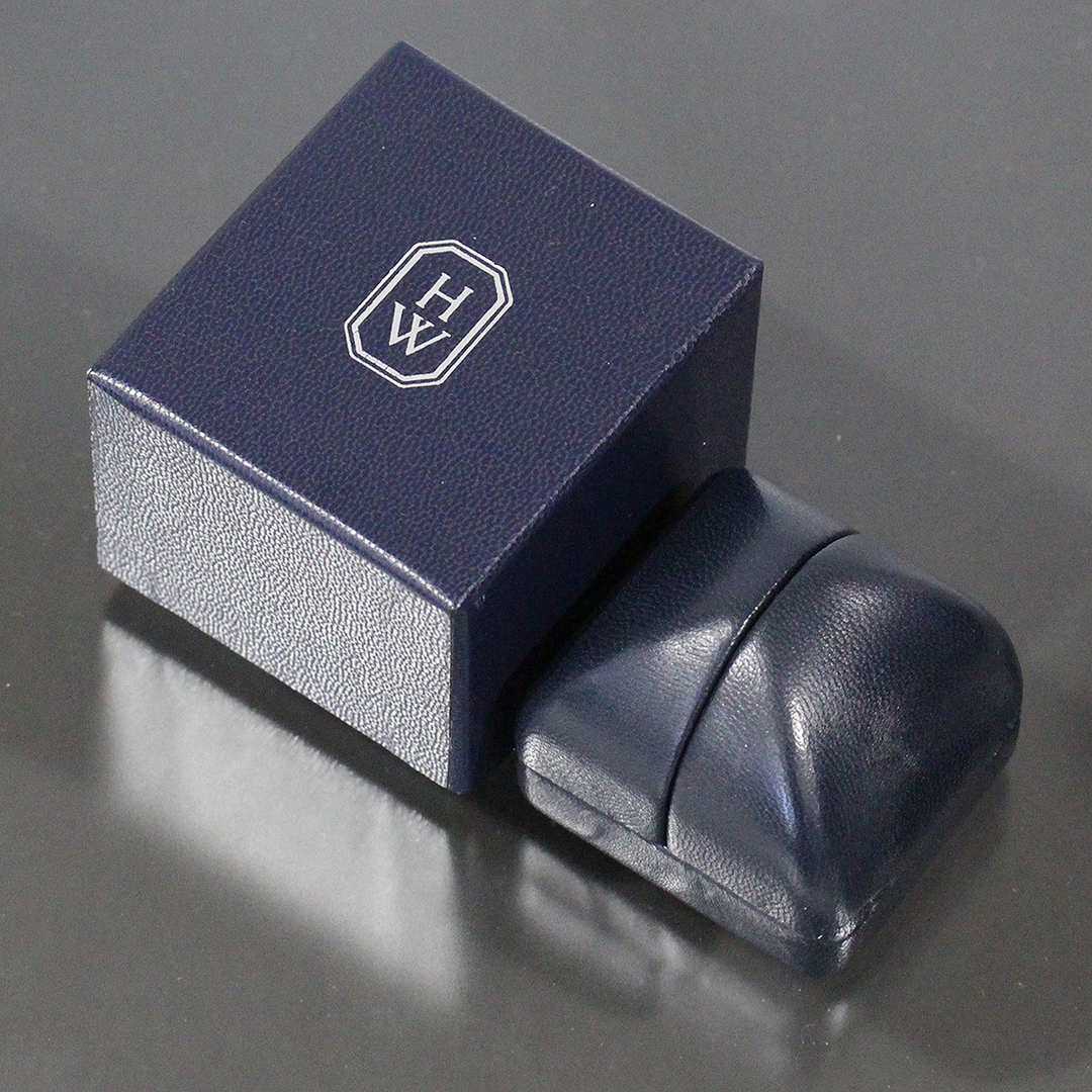 ハリーウィンストン 箱 空箱 指輪用 HW HARRY WINSTON 美品 ハリー