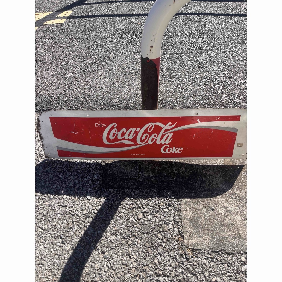 コカ・コーラ看板】Coca-Cola 昭和レトロ80sビンテージ横70縦40