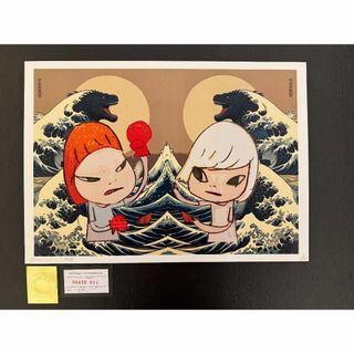 村上隆 版画 レッドドラゴン ホワイトプラチナ/ジェットブラック 2点セット