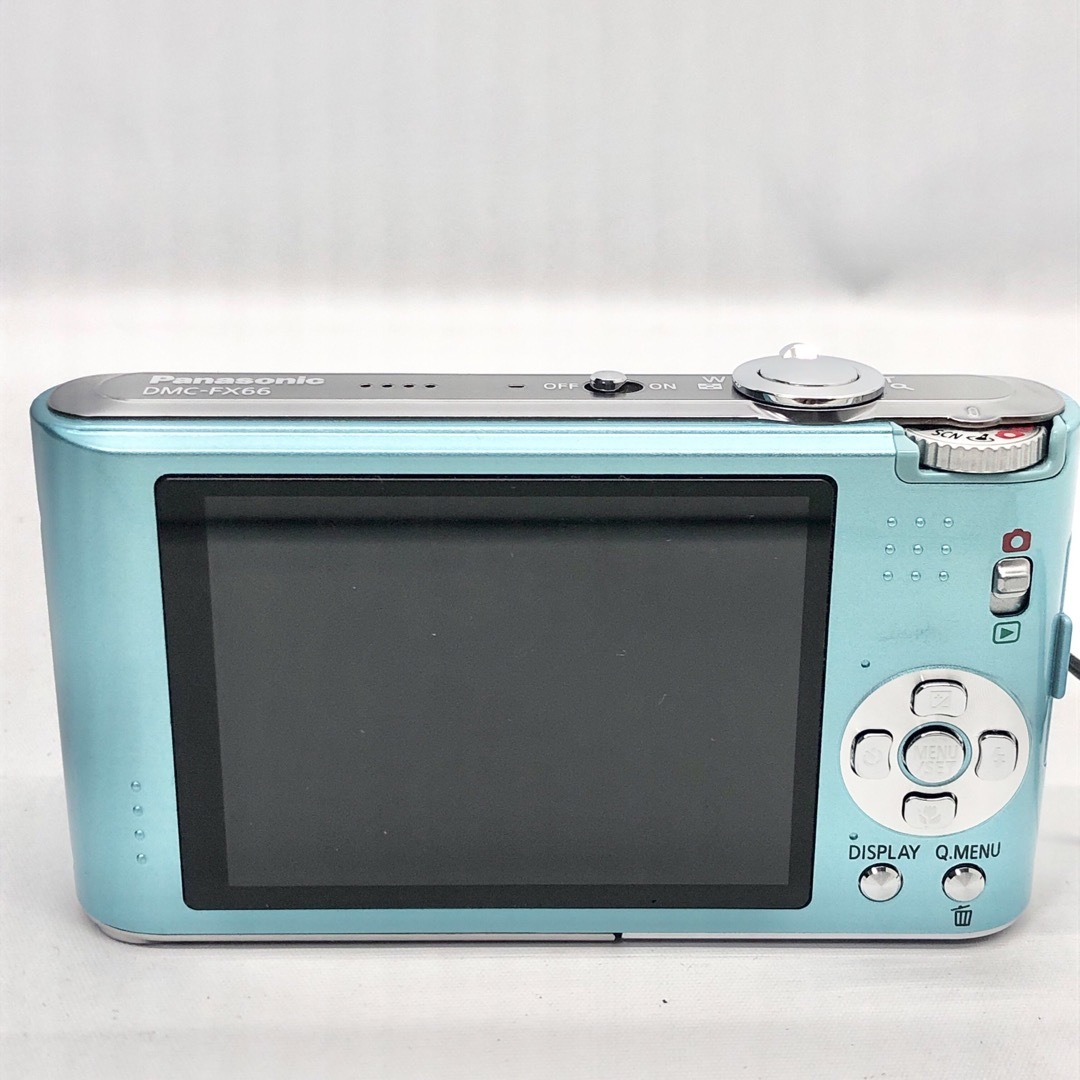 Panasonic LUMIX DMC-FX66 ブルー パナソニック デジカメ 【公式通販】