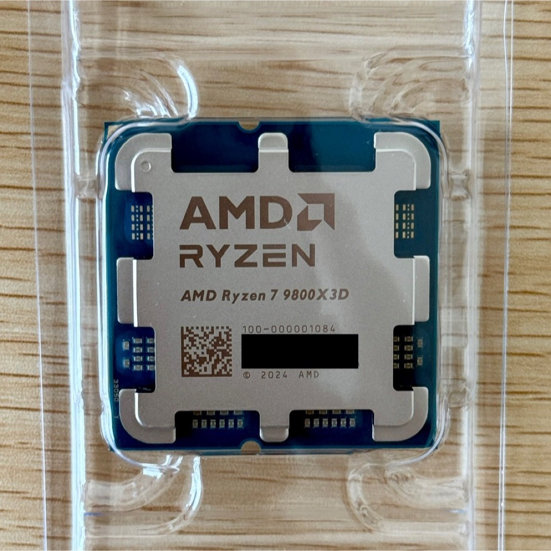 AMD Ryzen 7 9800X3D 新品バルク品