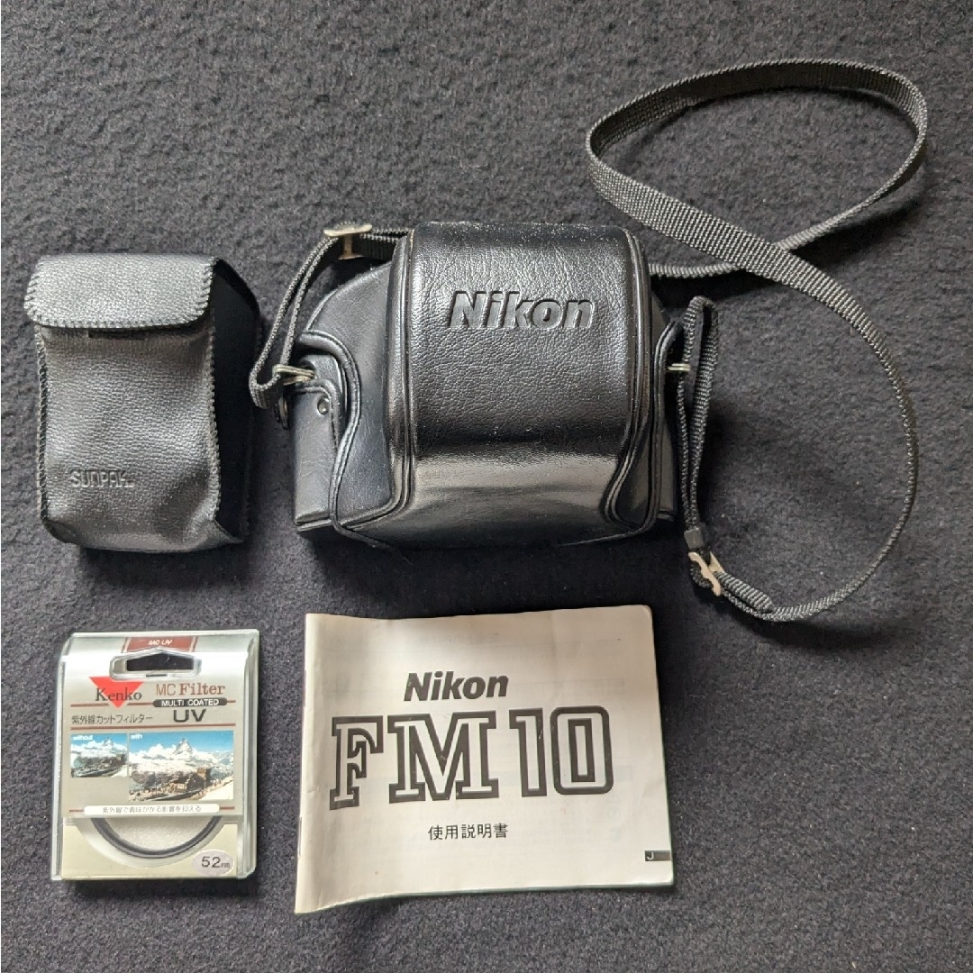 Nikon ニコン FM10 一眼レフカメラ NIKKOR レンズ 純正ケース