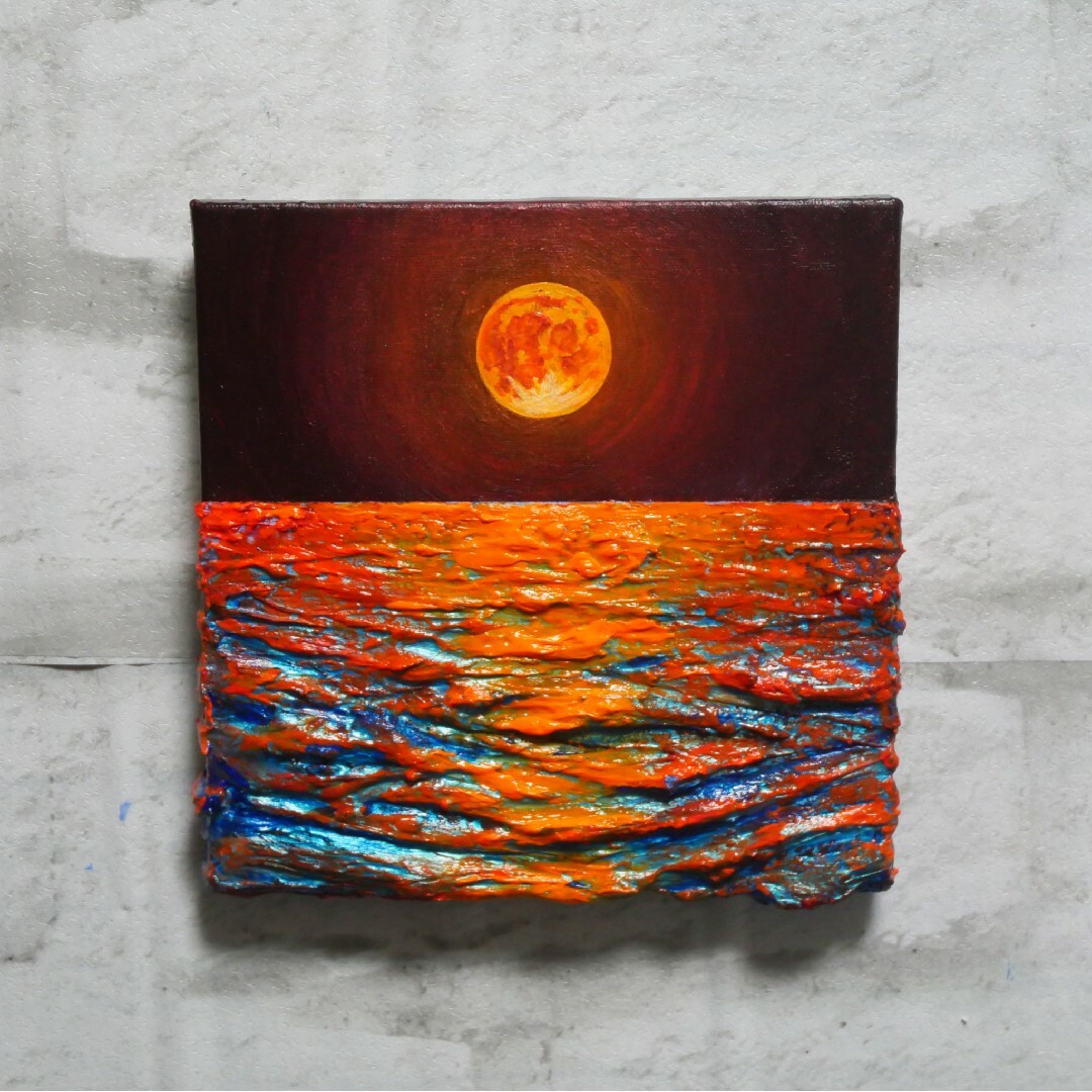 木下勘二 「摩周湖」 油絵・油彩画 絵画 - 北海道画廊 自然・風景画 木下勘