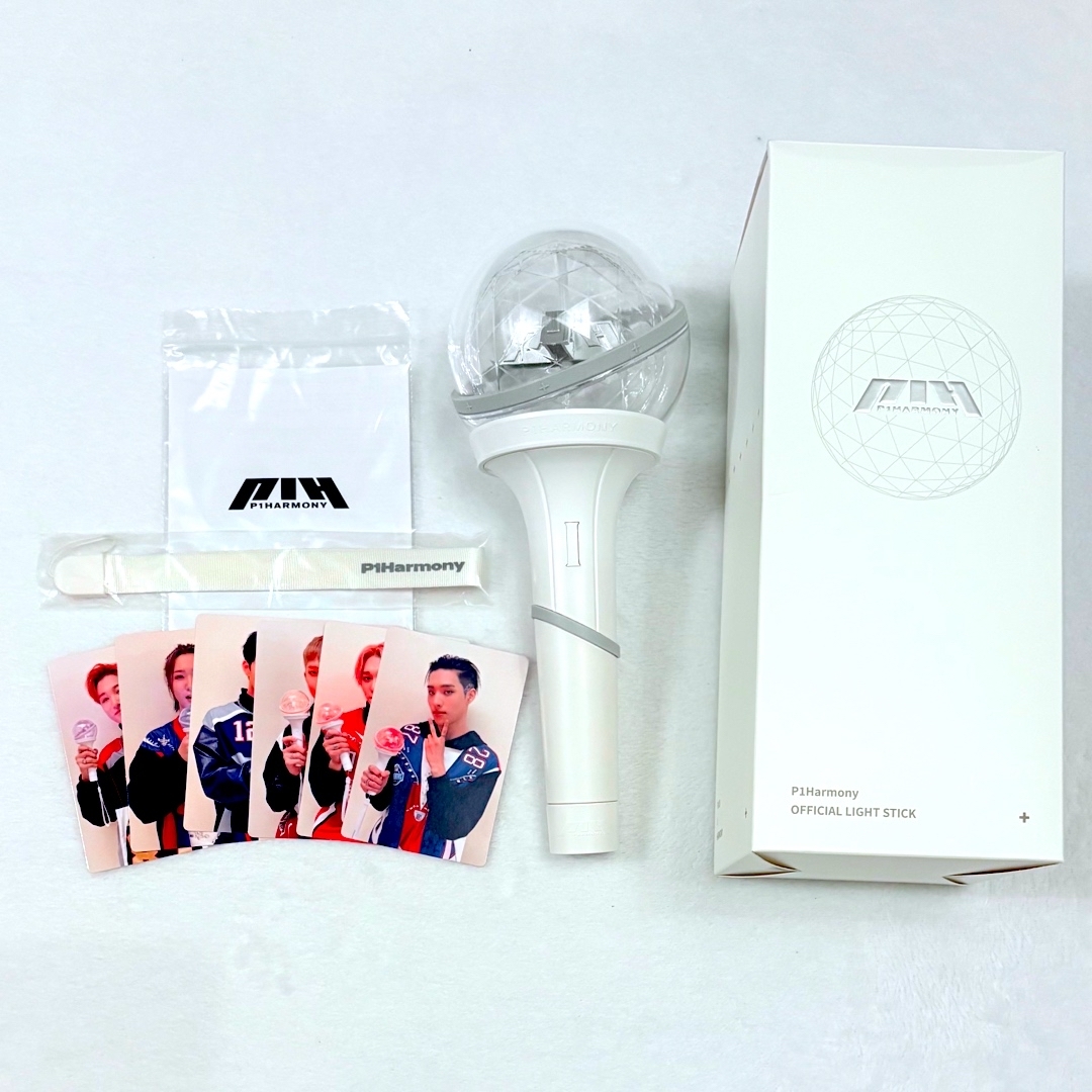 p1harmony 公式 ペンライト 美品 トレカ付