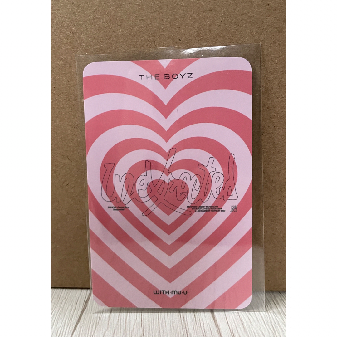 ヒョンジェ 直筆サイン入り ポラ シーグリ 当選者特典 THE BOYZ ドボ