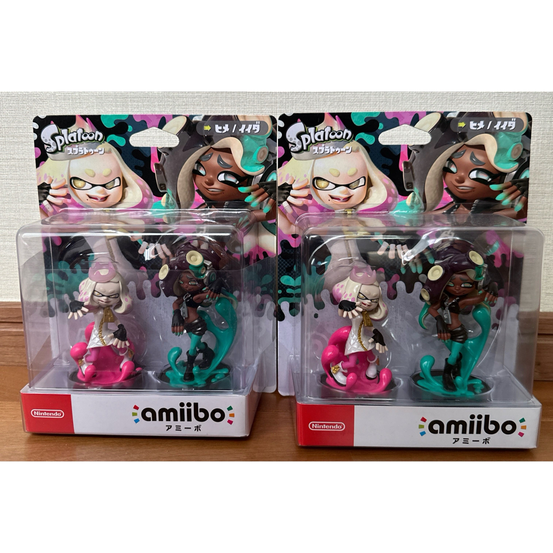Splatoon スプラトゥーン amiibo フィギュア 3つセット amiibo スプラ