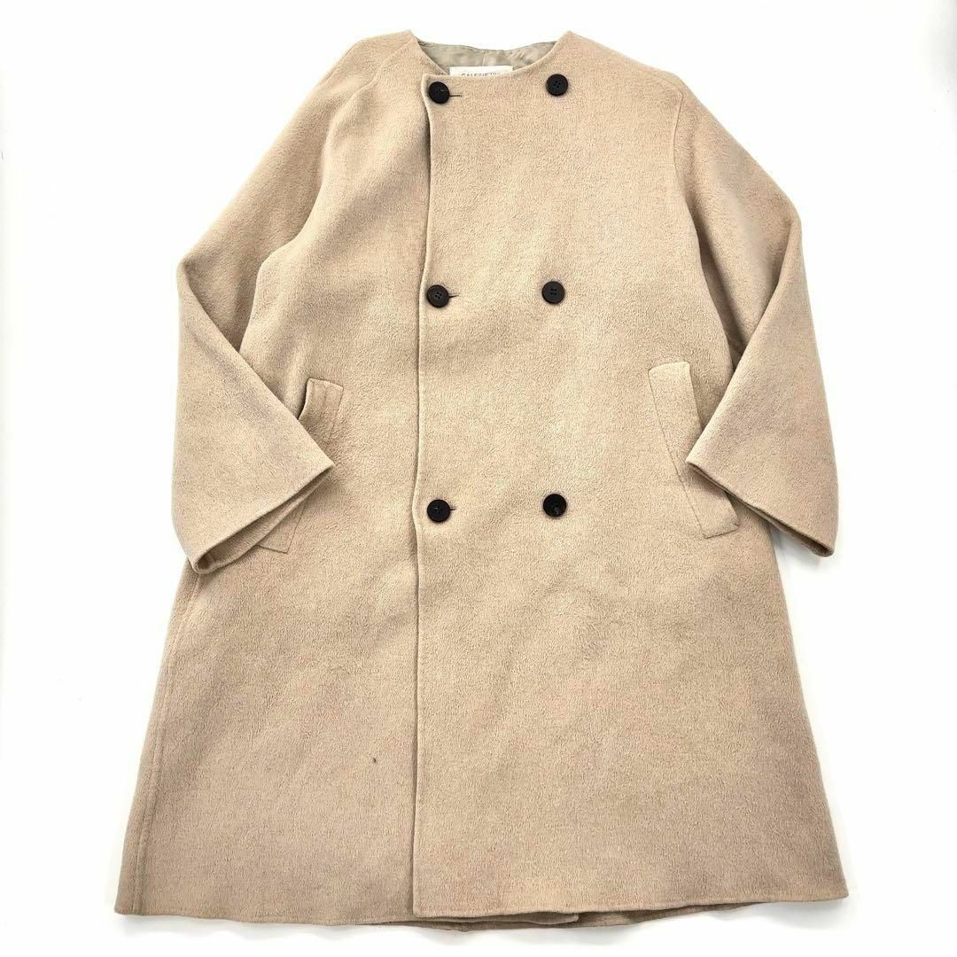 ギャルリーヴィーベージュ ダブルブレストコート美品