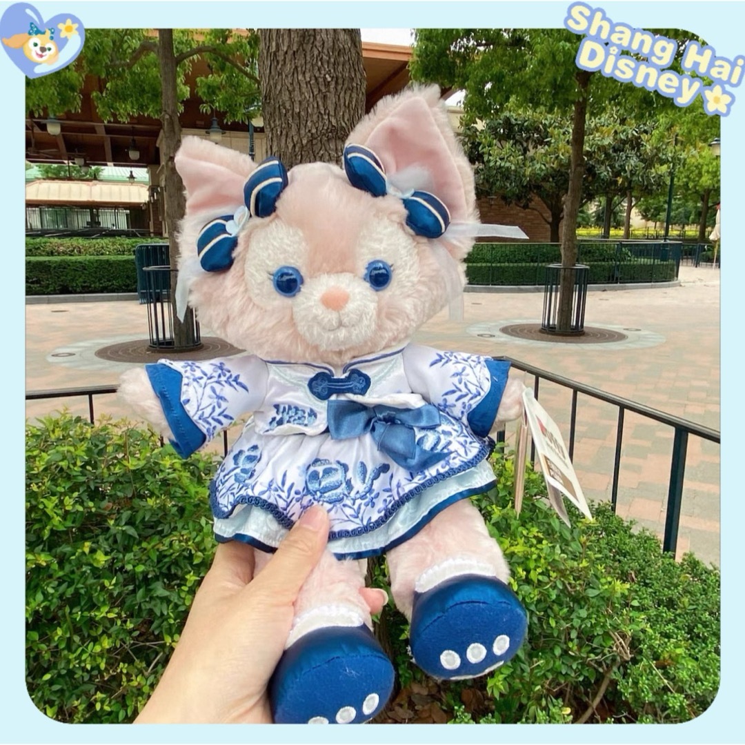 お顔厳選 上海ディズニー 100周年 リーナベル SSぬいぐるみ9067 お顔