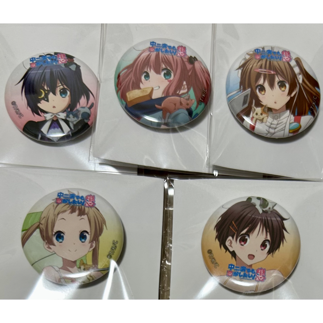 ア*ビ様 中二病でも恋がしたい！ 缶バッジ ピンズ 中二