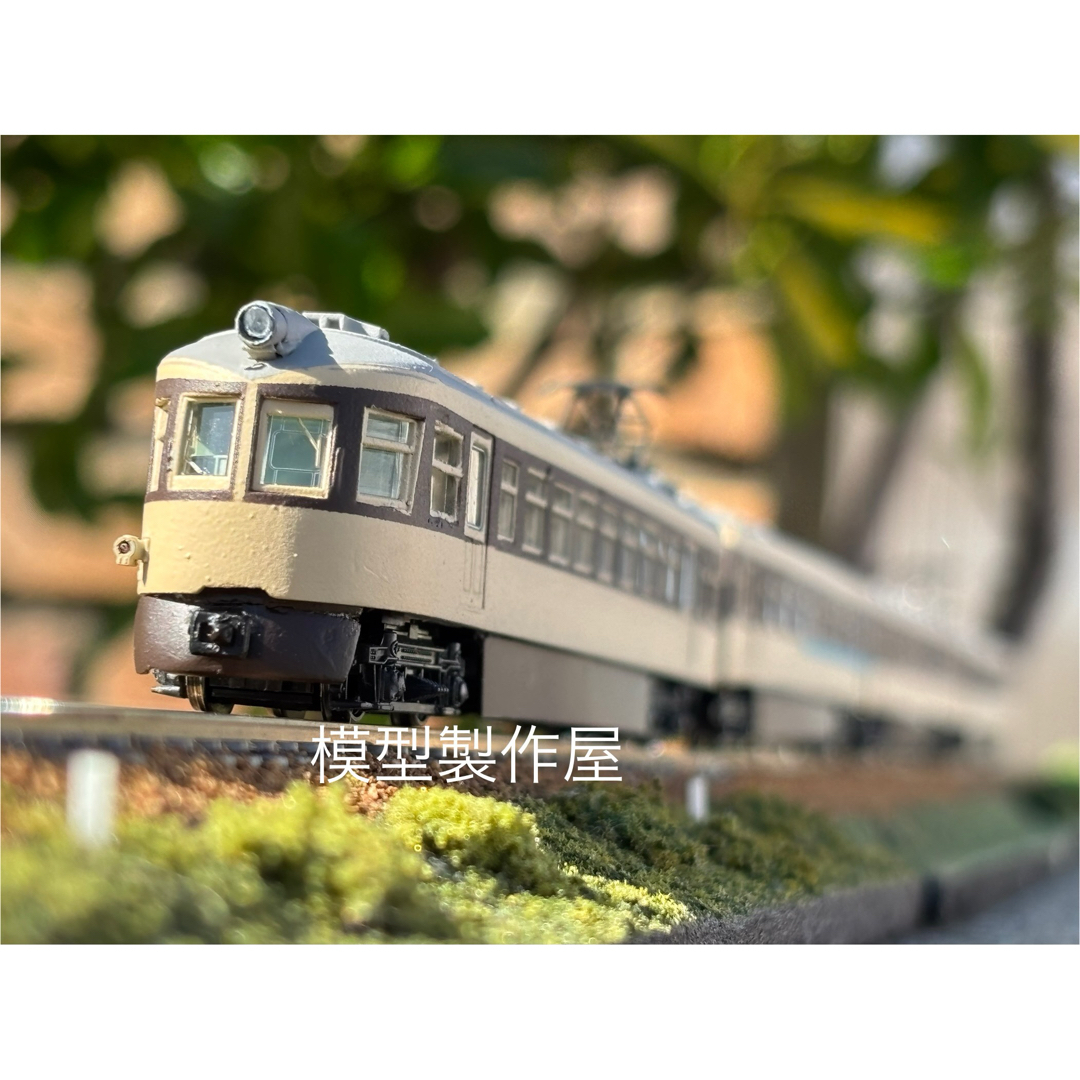 広窓流電 関西急行モハ52 4両編成 KATO製品改造 Nゲージ
