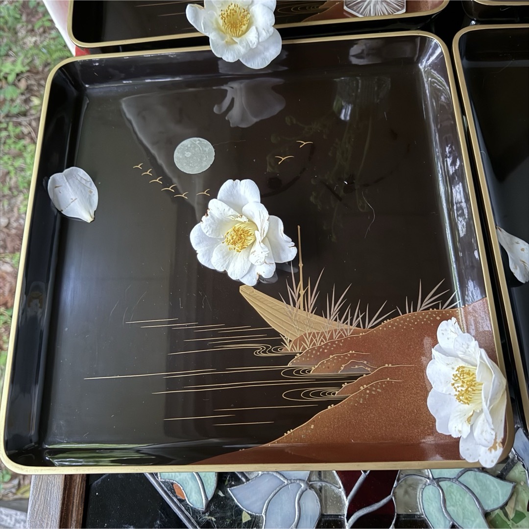 2025年最新】茶懐石皿の人気アイテム - メルカリ 時代 輪島塗 【牡丹