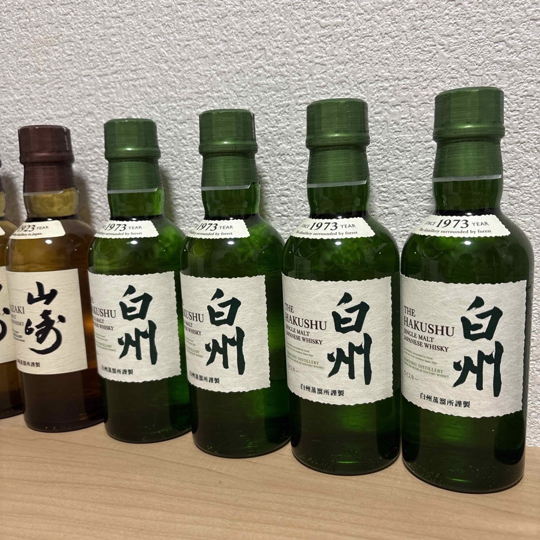 サントリー 白州 180ml 山崎 6本セット