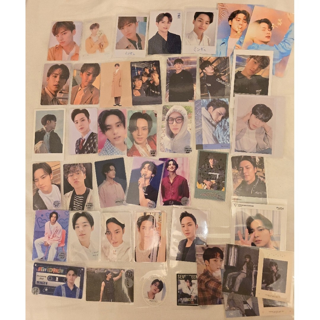 SEVENTEEN ミンギュ トレカ セット SEVENTEEN MINGYU ミンギュ トレカ