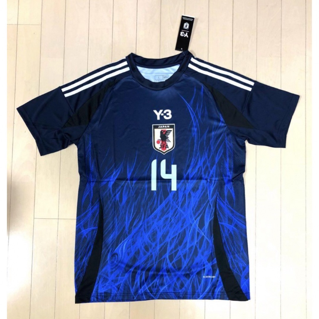 サッカー日本代表ユニフォーム #14 ITO (伊東 純也) 最新モデル L