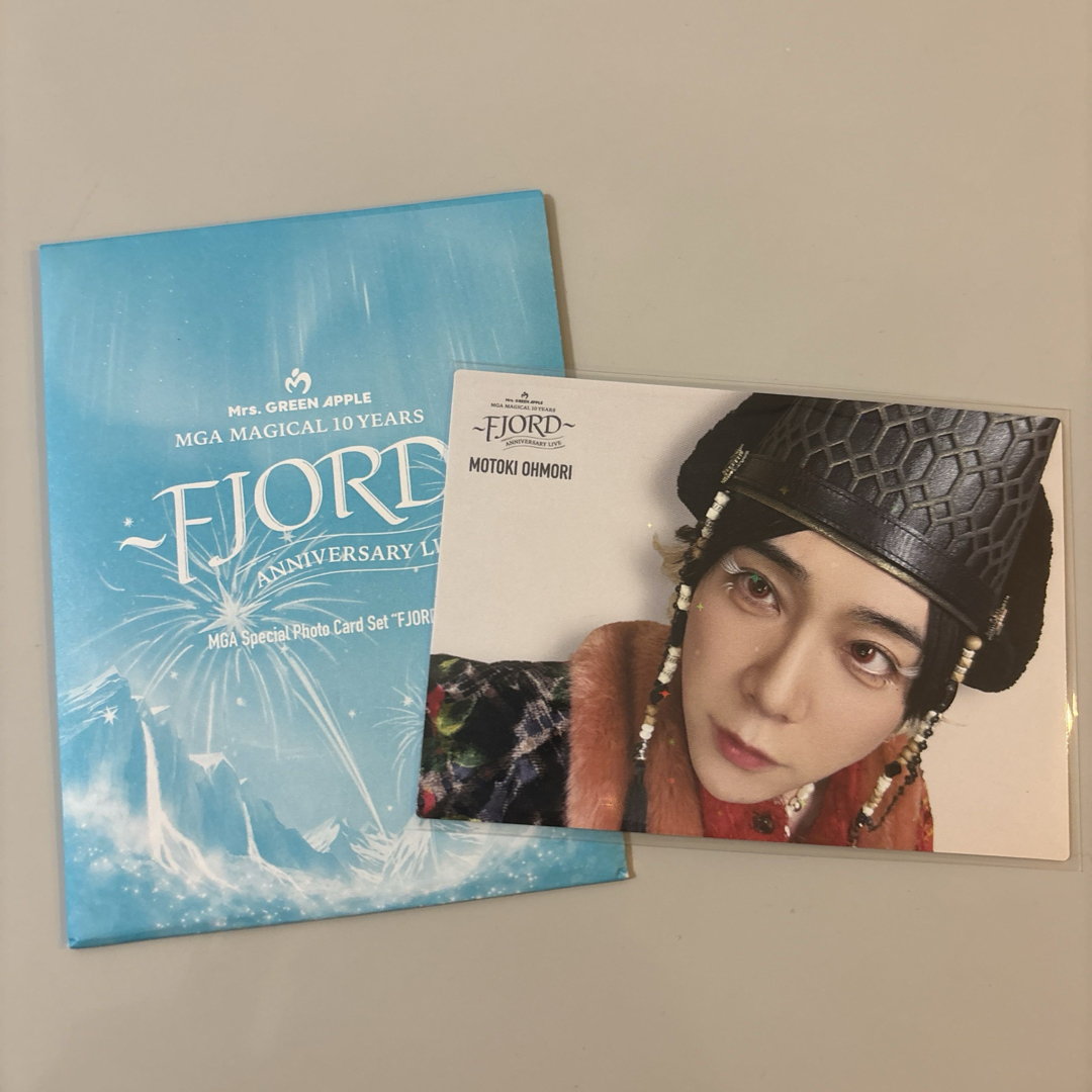 Mrs.GREEN APPLE フォトカード FJORD 大森元貴 レア Mrs. GREEN APPLE