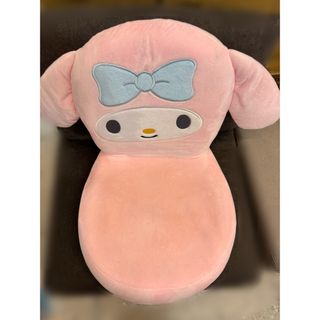 サンリオ マイメロ 座椅子 ピンク 水玉模様 サンリオ - マイメロディ